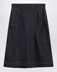 Victoria Beckham Victoria Beckham Dark blue denim skirt