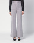 Victoria Beckham Victoria Beckham Pantalone Alina grey in wool