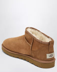 Ugg UGG Classic Ultra Mini ankle boots in chestnut