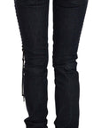Just Cavalli Elegant Low Waist Skinny Trousers