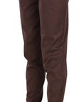 Just Cavalli High Waist Tapered Chic Formal Pants