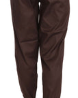 Just Cavalli High Waist Tapered Chic Formal Pants