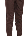 Just Cavalli High Waist Tapered Chic Formal Pants