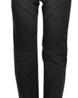Just Cavalli Elevate Your Style: Chic Black High Waist Denim
