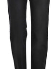 Just Cavalli Elevate Your Style: Chic Black High Waist Denim