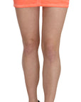 PLEIN SUD Vibrant Orange Mini Skort with Logo Detail