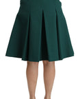 Dolce & Gabbana Elegant High Waist Knee Length Skirt