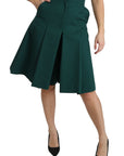 Dolce & Gabbana Elegant High Waist Knee Length Skirt