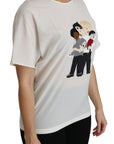Dolce & Gabbana Elegant Silk Blend Round Neck Top