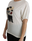 Dolce & Gabbana Elegant Silk Blend Round Neck Top