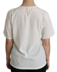 Dolce & Gabbana Elegant Silk Blend Round Neck Top