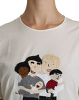 Dolce & Gabbana Elegant Silk Blend Round Neck Top
