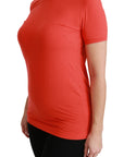 Dolce & Gabbana Elegant Red Crewneck Short Sleeve Tee
