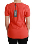 Dolce & Gabbana Elegant Red Crewneck Short Sleeve Tee