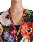 Dolce & Gabbana Multicolor Brocade Floral Sleeveless Vest