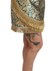 Dolce & Gabbana Elevate Your Wardrobe with Our Exquisite Gold Skirt