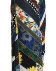 Dolce & Gabbana Elegant Geometric Print High-Waist Skirt