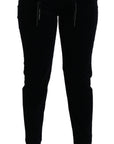 Dolce & Gabbana Chic Mid Waist Skinny Corduroy Jeans