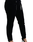 Dolce & Gabbana Chic Mid Waist Skinny Corduroy Jeans