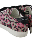 Dolce & Gabbana Multicolor Crocodile Leather Sneakers