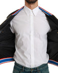 Dolce & Gabbana Elegant Multicolor Motive Bomber Jacket