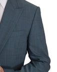 Dolce & Gabbana Elegant Light Blue Slim Fit Blazer