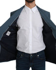 Dolce & Gabbana Elegant Light Blue Slim Fit Blazer