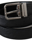 Dolce & Gabbana Elegant Exotic Skin Designer Belt