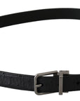Dolce & Gabbana Elegant Exotic Skin Designer Belt