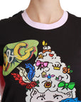 Dolce & Gabbana Chic Crewneck Year of the Pig Motif Tee