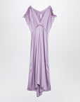 Victoria Beckham Victoria Beckham Petunia-coloured midi dress with ruffles