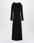 Victoria Beckham Victoria Beckham Black viscose dress with cut-out