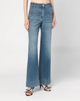 Victoria Beckham Victoria Beckham Wide jeans in faded blue