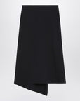 Victoria Beckham Victoria Beckham Navy blue skirt in wool blend