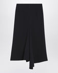 Victoria Beckham Victoria Beckham Navy blue skirt in wool blend