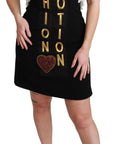 Dolce & Gabbana Chic Sleeveless Sheath Mini Dress with Lace Detail
