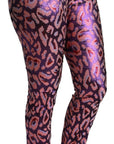 Dolce & Gabbana Chic Cropped High Waist Silk Blend Pants