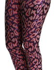 Dolce & Gabbana Chic Cropped High Waist Silk Blend Pants