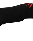 Dolce & Gabbana Elegant Black Virgin Wool Unisex Gloves