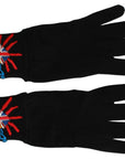 Dolce & Gabbana Elegant Black Virgin Wool Unisex Gloves
