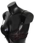 Roberto Cavalli Sultry Leopard Push-Up Bra
