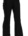 Dolce & Gabbana Chic High Waist Flared Cropped Pants