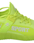 Philipp Plein Stylish Light Green Casual Sneakers
