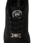 Philipp Plein Elegant Black Gisella Sneakers