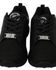 Philipp Plein Elegant Black Gisella Sneakers