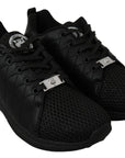 Philipp Plein Elegant Black Gisella Sneakers