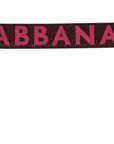 Dolce & Gabbana Exquisite Bordeaux Shoulder Strap Accessory