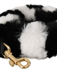 Dolce & Gabbana Elegant Fur Shoulder Strap Accessory
