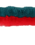 Dolce & Gabbana Elegant Red Lapin Fur Shoulder Strap