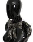 Dolce & Gabbana Elegant Silver Silk Bowtie